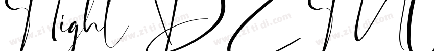 Night DEMO字体转换